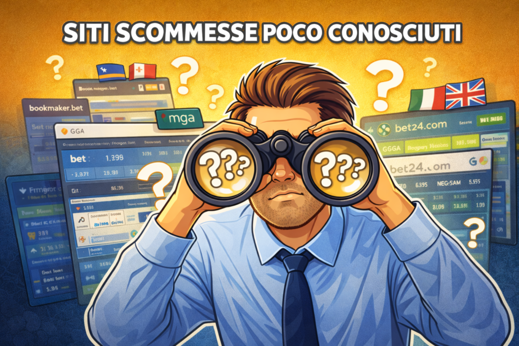 siti scommesse poco conosciuti in italia